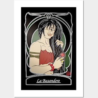 La Basandere - folklore Pays basque Posters and Art